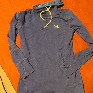 Blue hoodie